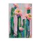 Stupell Industries Vibrant Cactus Flowers over Pink Wall Plaque, design by LSR Design Studio